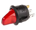 Miniature Toggle Switch ON-OFF 10 A / 16 A 1NO Tab Terminal, 4.8 x 0.8 mm